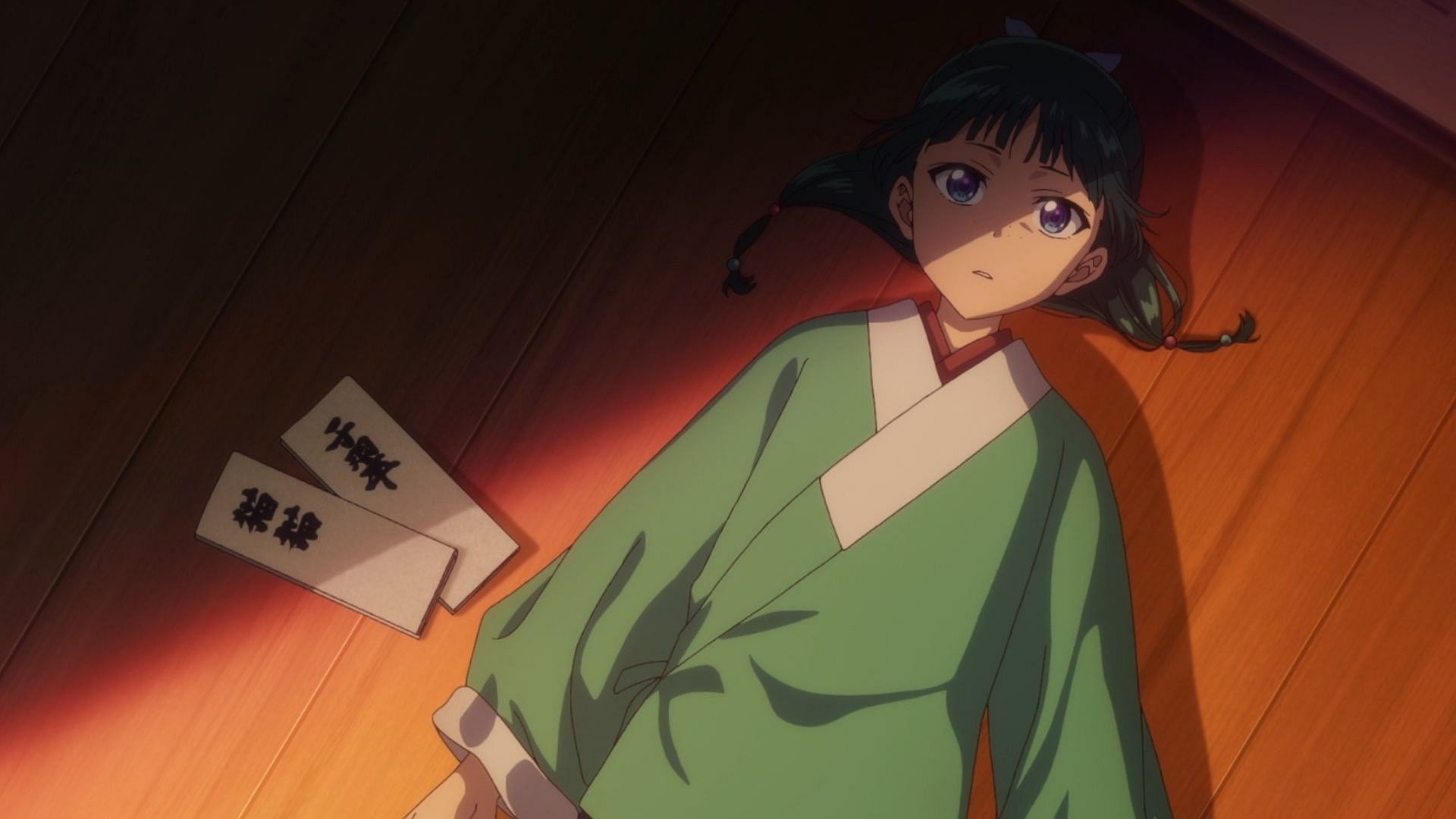 Maomao as seen in The Apothecary Diaries season 2 episode 24 (Image via OLM / TOHO Animation)